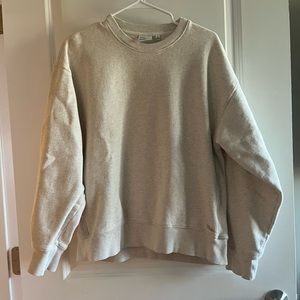 TNA boyfriend sweatfleece crew neck